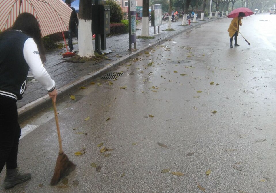 清扫校道